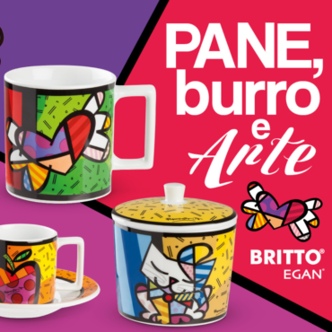 PANE, burro e … Arte con i disegni di Romero Britto